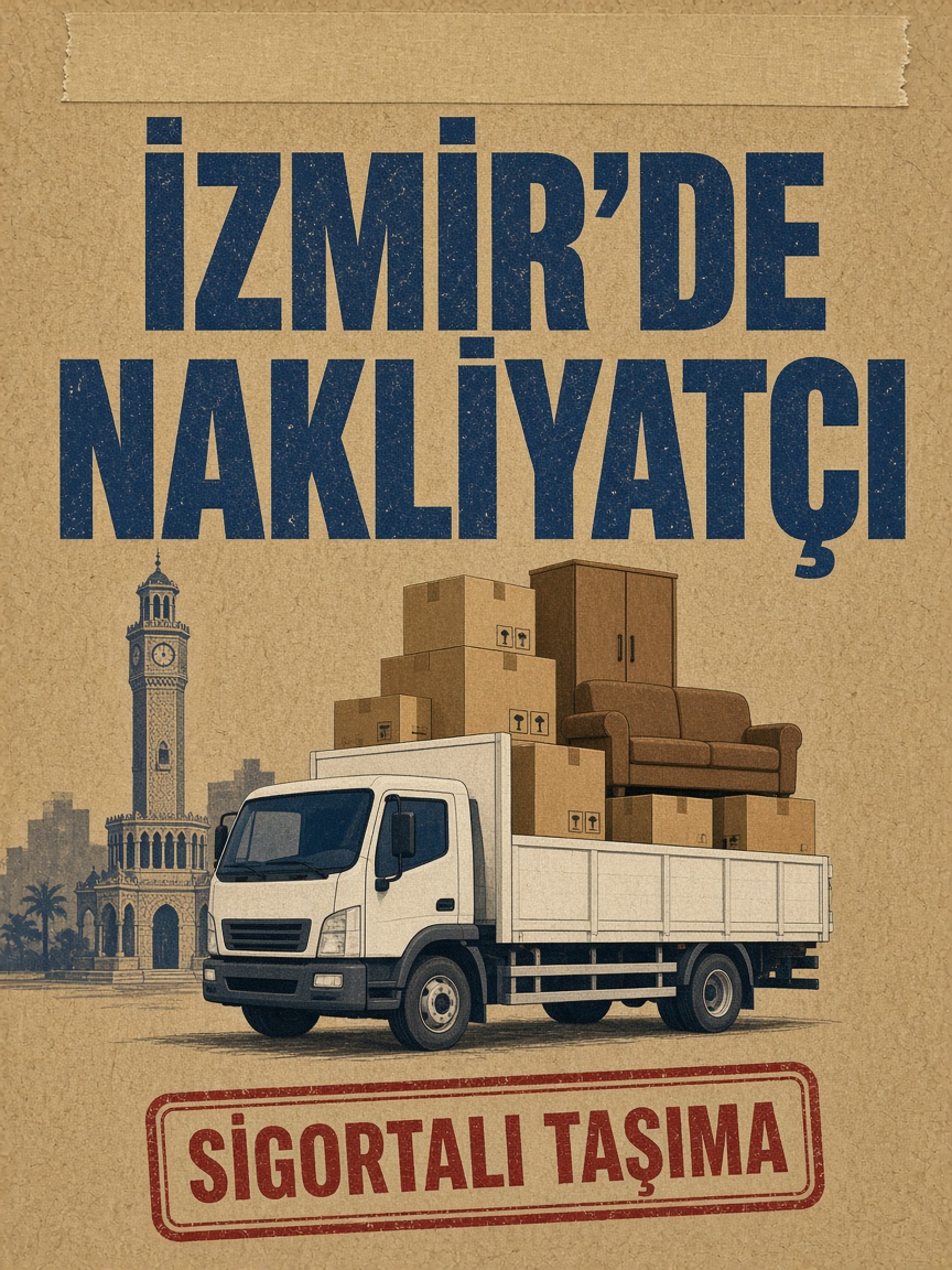 İzmir’de Nakliyatçı evden eve nakliyat